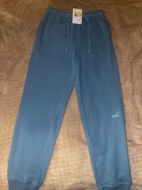 Nike Teal Blue Fleece Sweatpants
